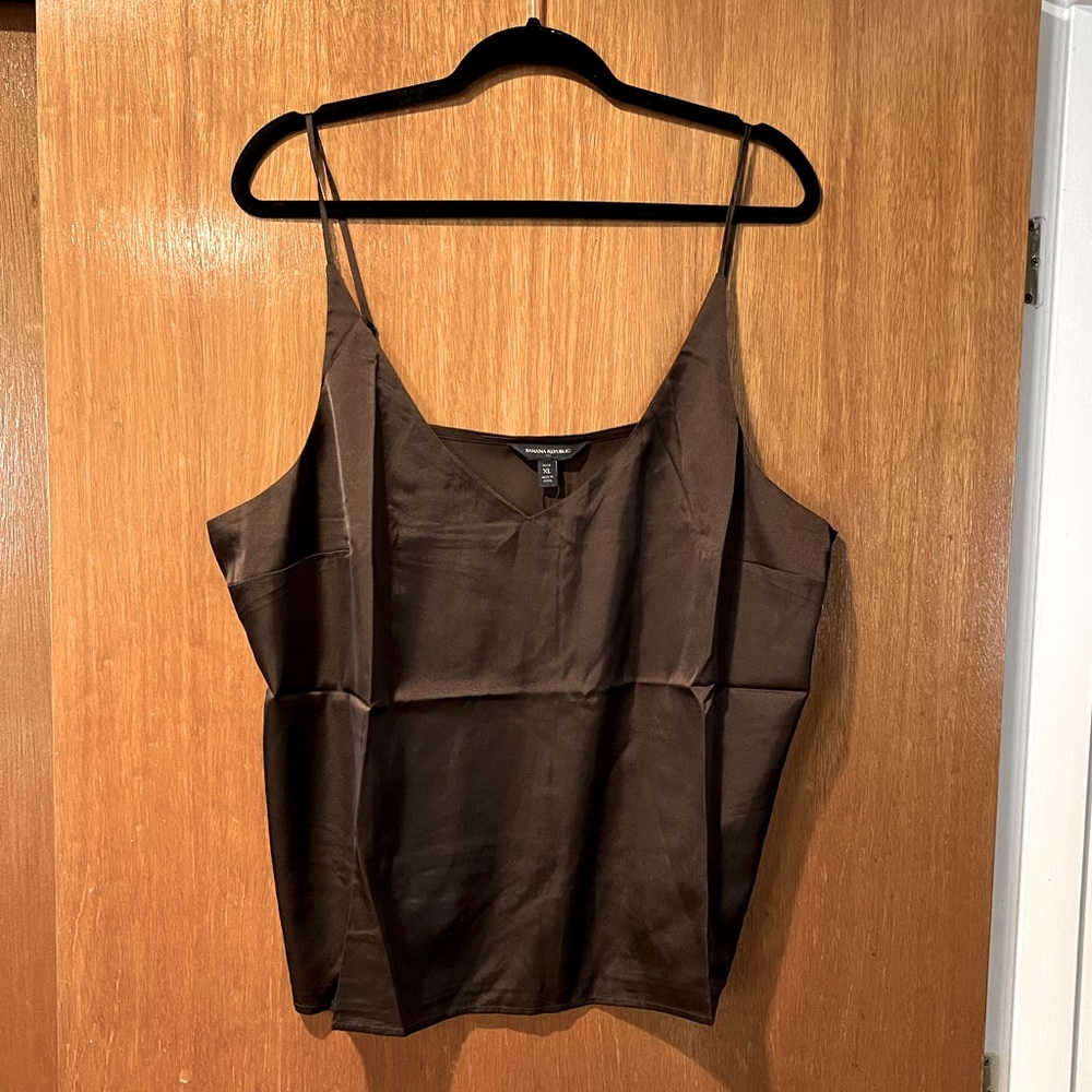 Silky Classic Camisole in dark brown